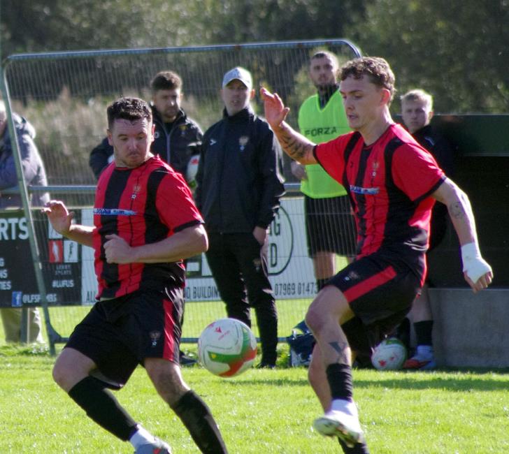 Will Haworth scored a dramatic equaliser for Goodwick against Merlins Bridge